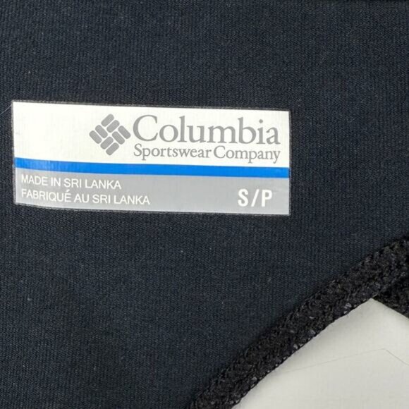 COLUMBIA State of Mind Scoop Neck Sleeveless Dress Sz Small India Ink Dotty Dye - Picture 3 of 5